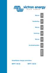 Victron energy SmartSolar MPPT 100/50 Manual Del Usuario