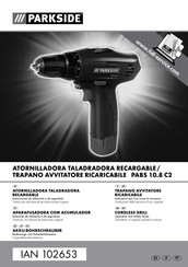 Parkside PABS 10.8 C2 Instrucciones De Utilización Y De Seguridad