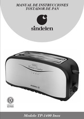 Sindelen TP-1400 Inox Manual De Instrucciones