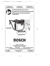 Bosch 11221DVS Manual Del Usuario