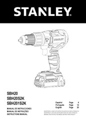Stanley SBH201S2K Manual De Instrucciones