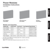 Lutron PHPM-PA-277/ DV Manual De Instrucciones