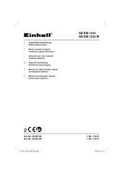 EINHELL 34.001.92 Manual De Instrucciones