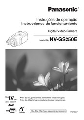 Panasonic NV-GS250E Instrucciones De Funcionamiento