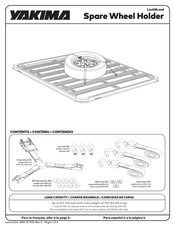 Yakima LockNLoad Spare Wheel Holder Manual Del Usuario