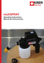 KREA Swiss multiSPRAY Manual De Instrucciones