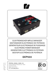 Federal Signal VAMA GEP500 Instrucciones De Instalación