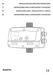 Coelbo Ecodrive Instrucciones Para La Instalación Y Utilización