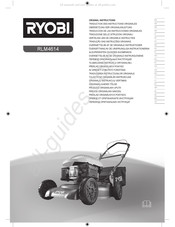 Ryobi RLM4614 Traducción De Las Instrucciones Originales