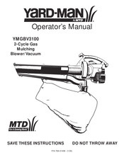 MTD YARD-MAN YMGBV3100 Manual De Dueño