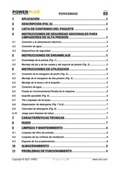 Powerplus POWXG90425 Manual De Instrucciones