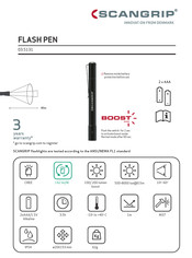 SCANGRIP FLASH PEN Manual De Instrucciones