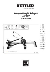 Kettler FAVORIT 07978-900 Instrucciones De Montaje