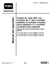 Toro Reelmaster 5010-H Serie Manual Del Operador