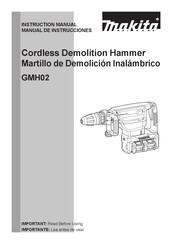 Makita GMH02 Manual De Instrucciones