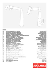 Franke ICON Manual De Instalación Y Servicio