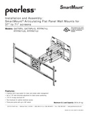 PEERLESS SmartMount RTFPA71UI Instalación Y Ensamblaje