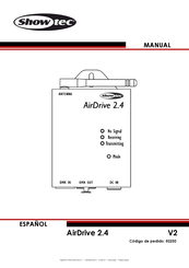 SHOWTEC AirDrive 2.4 Manual De Usuario