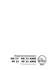 Husqvarna PF 21 AWD Manual De Instrucciones