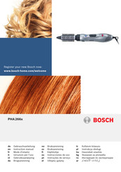 Bosch PHA 266 Serie Instrucciones De Uso