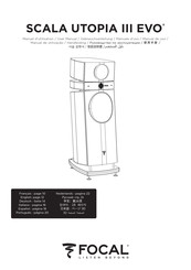 Focal SCALA UTOPIA III EVO Manual De Uso