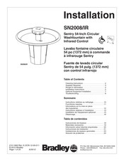 Bradley SN2008/IR Manual De Instalación
