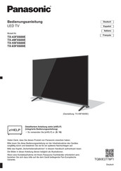 Panasonic TX-65FX600E Manual Del Usaurio