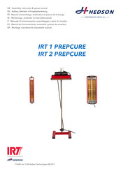 Hedson IRT 1 PREPCURE Manual De Funcionamiento, Ensamble Y Piezas De Recambio