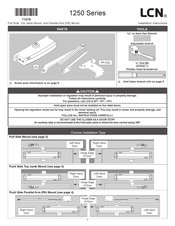 LCN 1250 Serie Instrucciones De Instalación