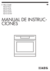 AEG PRO COMBI BS731472E Manual De Instrucciones