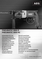 AEG PNEUMATIC 3000 R2 Instrucciones De Uso