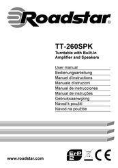 Roadstar TT-260SPK Manual De Instrucciones