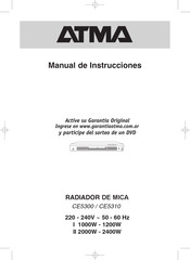 ATMA CE5300 Manual De Instrucciones