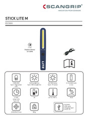 Scangrip STICK LITE M Manual De Instrucciones