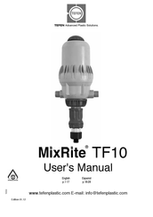 tefen MixRITe TF-10 Manual De Usuario