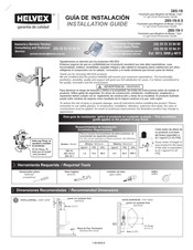 Helvex 285-19-0.5 Guia De Instalacion