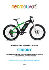 Neomouv CROONY Manual De Instrucciones