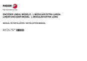 Fagor L MODULAR EXTRA LONG Manual De Instalación