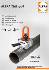 ALFRA TML 90R Manual De Istrucciones