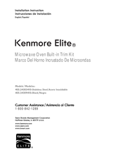 Kenmore Elite 405.24309410 Instrucciones De Instalación