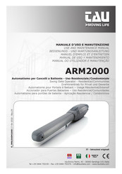 tau ARM2000BR Manual De Uso