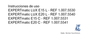 KaVo EXPERTmatic LUX E15 L Instrucciones De Uso