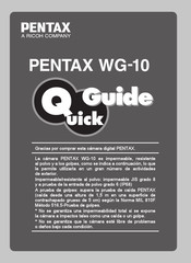 Ricoh Pentax WG-10 Guia De Inicio Rapido