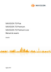 Navigon 70 Premium Live Manual De Usuario