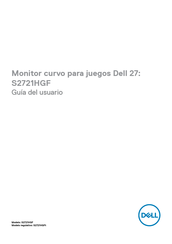 Dell S2721HGFt Guia Del Usuario