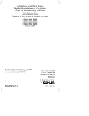 Kohler K-6656 Guía De Instalación Y Cuidado