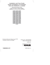 Kohler K-5802 Guía De Instalación Y Cuidado