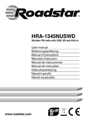 Roadstar HRA-1345NUSWD Manual De Instrucciones