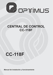 Optimus CC-118F Manual De Instalación Y Funcionamiento