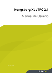 Esko Kongsberg XL/iPC 2.1 Manual De Usuario